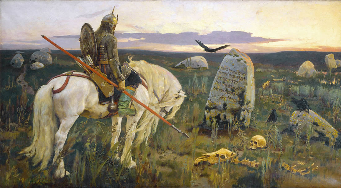 Выбор жизненного пути в картине Васнецова «Витязь на распутье»